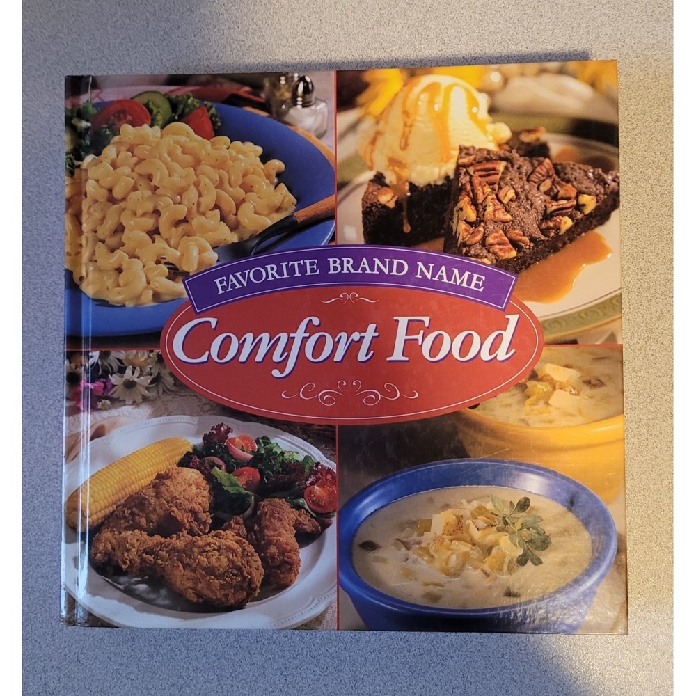 Favorite Brand Name Comfort Food Cookbook Hardcover New